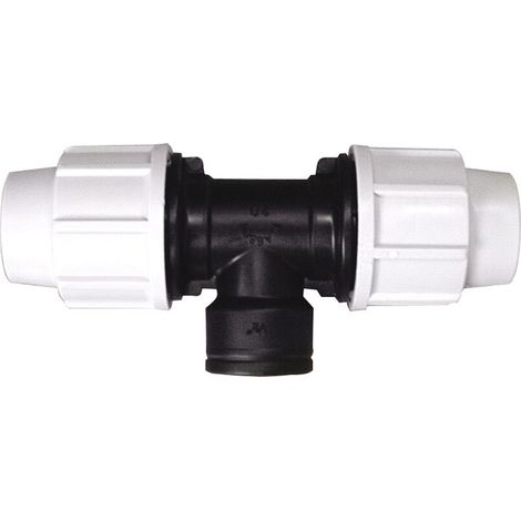Raccordi A Compressione T-90o F.Ridotto 7140 20X1/2X20 Cf.10Pz (1/2)