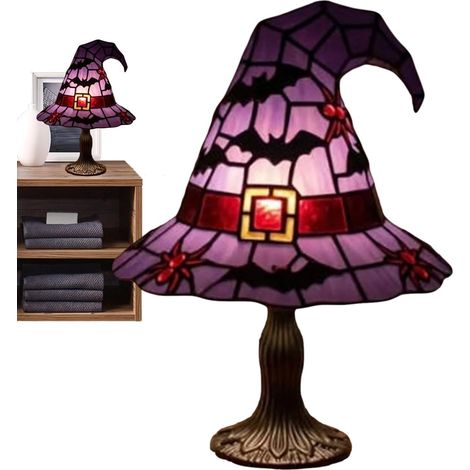 Lampe chapeau lumières de nuit décoratives pour fêtes avec (1/5)