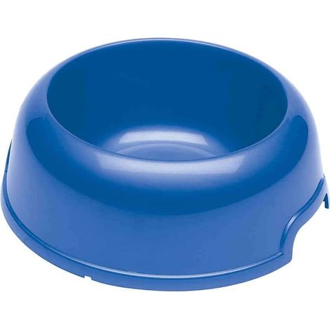 Ciotola per cani e gatti in plastica riciclata 0,3 litri Ø 15,5 cm con bordo antiscivolo e maniglie laterali colori assortiti Ferplast