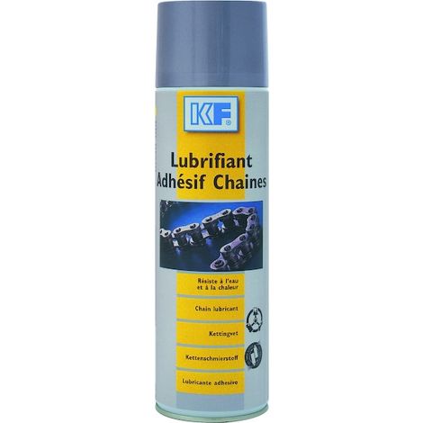 Lubrifiant adhésif chaines aérosol 500ml - KF - 6576 (1/6)