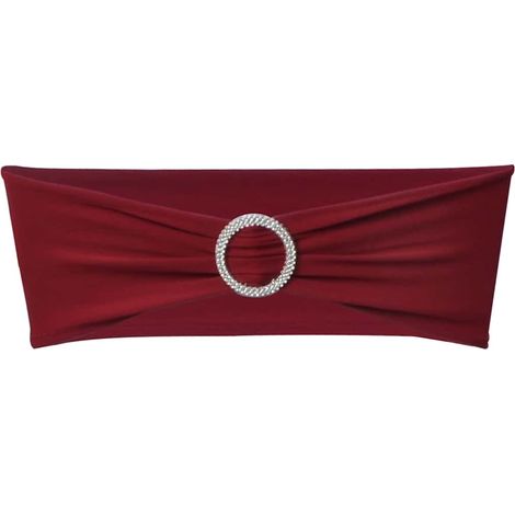 Maison Exclusive - Moño decorativo elástico para sillas con hebil (1/5)