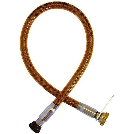 1 Lyre Inox 70CM, Haute Pression 20 Bars, Raccord Gaz Propane Butane, Installation Domestique