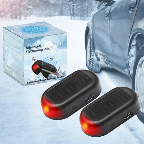 Strumento antigelo per guasti auto, lavavetri universale per auto - dispositivo antiappannamento ad azione rapida, dispositivo antiappannamento portatile per la neve (2 pezzi) (1/4)