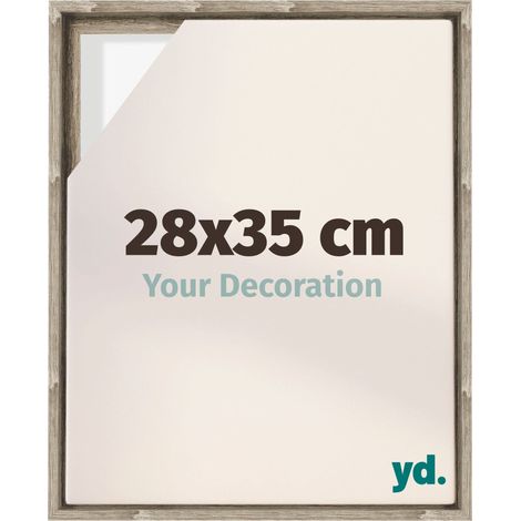 Your Decoration - Cadre flottant  - Chene Sonoma - Cadre en caisse américaine pour toile sur chassis - MDF - Lyon (1/5)