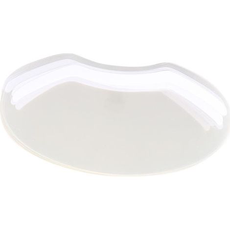 1 pièce d'outil de coiffure créatif, lunettes de protection transparentes pour franges faciales pour salon de coiffure à domicile (transparent) (1/2)