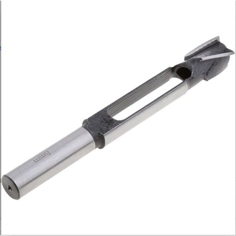Fraise À Bouchonner - Foret À Bouchons 1/2 Pouces - Pour Bois Dur - Acier Trempé Haute Teneur En Carbone - 8 mm - Lot De 1