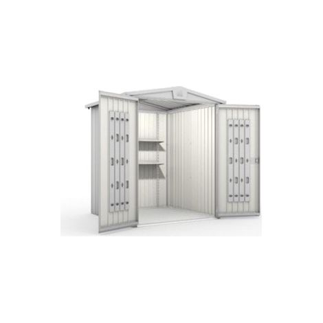 Gerätehaus Europa Gr. 2 dunkelgrau-met.,172x156x196 cm