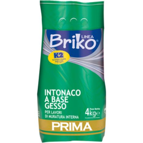 LINEA BRIKO INTONACO P/INTERNO DA  4 KG Q.TA 4