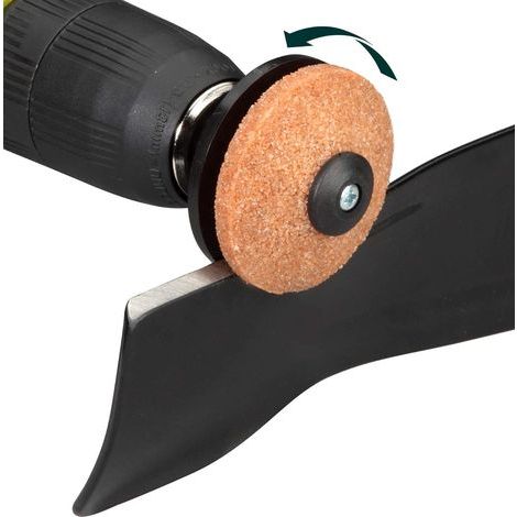 Multi-Purpose Blade Sharpener for Rotary Lawn Mower, Spades, Hoes, Lawn-Edgers, Shears, Axes and Other Garden Tools (1/5)