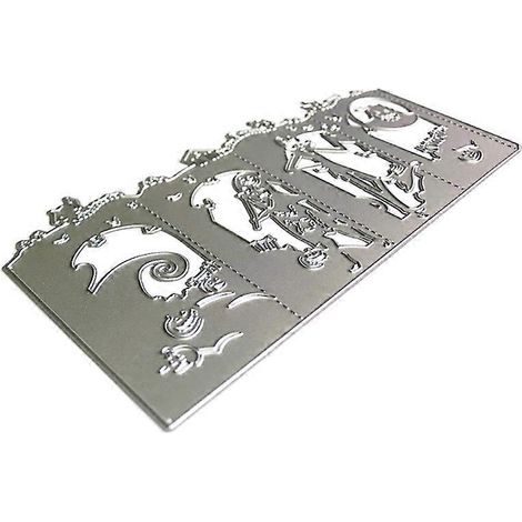 Halloween 3D Kürbislaterne Metall-Stanzformen Schablone DIY Scrapbooking Album Papierkarten Vorlage Form Prägedekoration