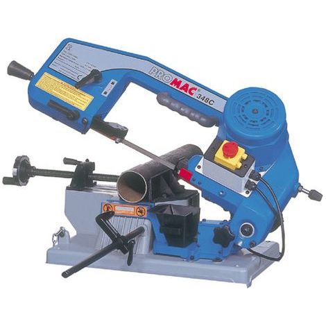Promac – Scie à ruban 230V 0,37kW pour coupe à sec – Capacité de coupe 100mm – Moteur 1 vitesse – 348C (1/2)