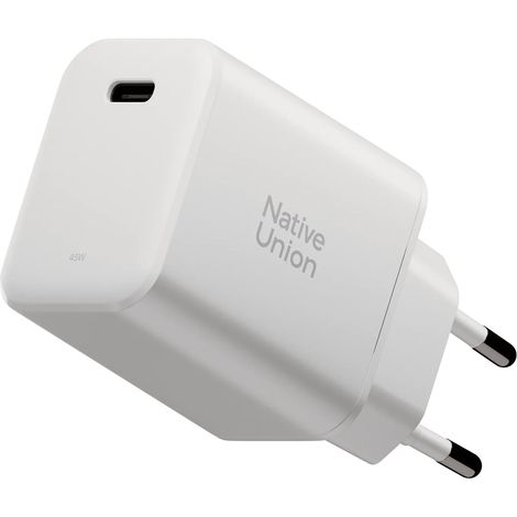 Caricabatterie rapido GaN di Native Union - ładowarka 45W PD, 1x USB-C (bianco) (1/3)