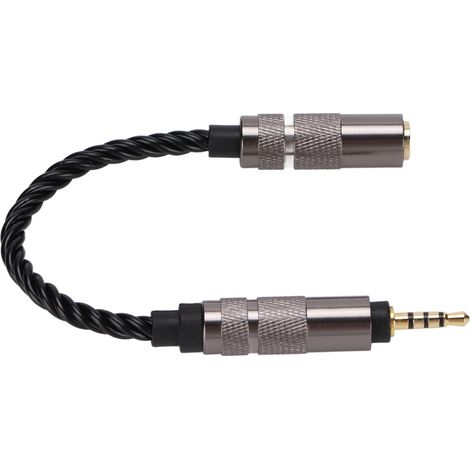 Adaptateur Jack Audio 2.5mm Mâle vers 3.5mm Femelle pour Casque Smartphone Tablette (1/5)