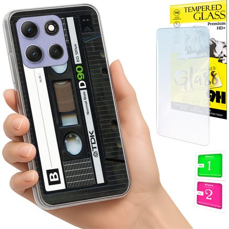 Funda para Motorola Moto G86 Power, carcasa trasera con foto y cristal 9H. (1/5)