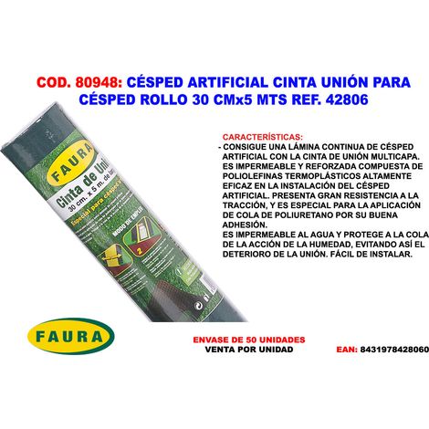 Ruban de jointoiement pour gazon artificiel 30 cm x 5 m 42806