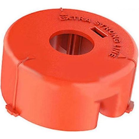 capuchon de bobine compatible avec les tondeuses à gazon Bosch ART 3000 Combitrim, 2300 Combitrim et 30 Combitrim (pièce de rechange, référence F016L71115) (1/4)