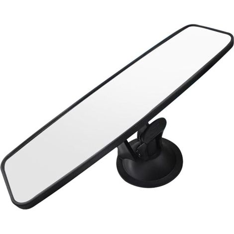 Rétroviseur avec ventouse, rétroviseur anti-éblouissement pour moniteur de conduite, rétroviseurs intérieurs universels pour voiture avec rétroviseur intérieur convexe grand angle pour voiture (1/4)