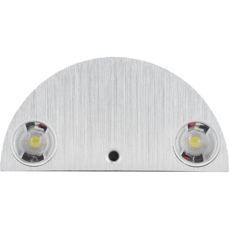 Applique murale 9W, forme demi-cercle, éclairage décoratif moderne pour bar KTV, salle d'exposition, blanc pur, 85-265V (1/5)