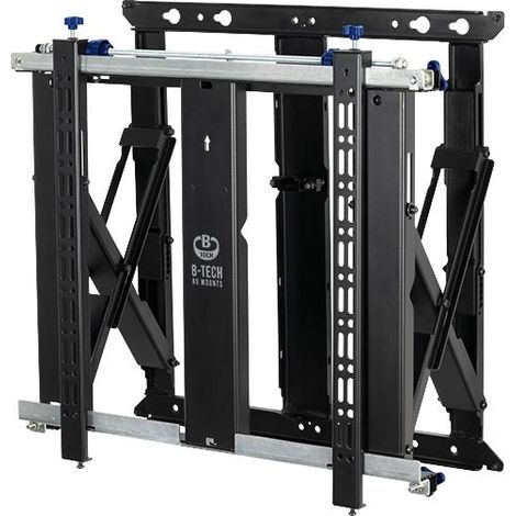 Soporte mural de vídeo - B-TECH PRO - Capacidad 50Kg - Diseño delgado - Metal - Fijo