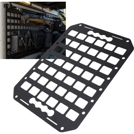 Système de rangement pour benne de camionnette, organisateur de chargement en aluminium, porte-outils pour berlines, VUS et fourgonnettes (1/5)