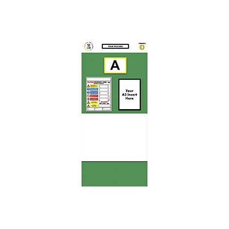 kaiserkraft  Pannello informativo per scaffalature con campo
