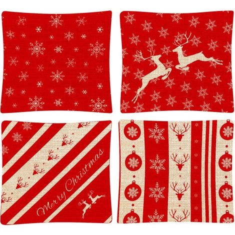 Set di federe decorative natalizie 45x45 cm (1/2)