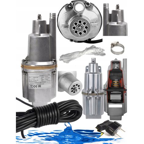 Pompe à membrane - 450W - 1020L/h - Étanche - Idéale pour jardin et bassins