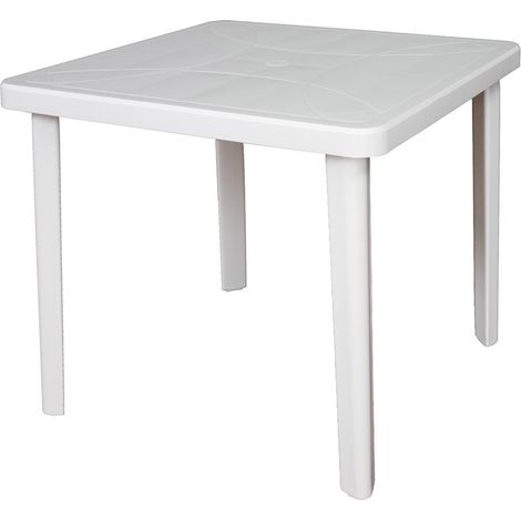 TAVOLO da giardino NETTUNO in polipropilene CM. 80X80X72H tavoli esterno (1/7)