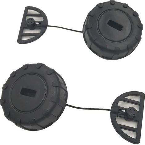 2-teiliges Set: Tankdeckel und Öldeckel für STIHL 017 018 MS170 MS180 Kettensäge (1/5)