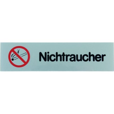 Conacord Klebeschild Nicht Raucher Klebeschild