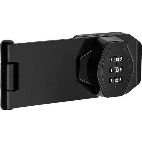 Lntyq Verrou Porte, 151 mm Fermeture Porte Verrouillable, Targette de Porte avec Code Numérique, Verrou À Loquet pour Verrouiller les Portes, les Armoires et les Boîtes, jardin (1/5)
