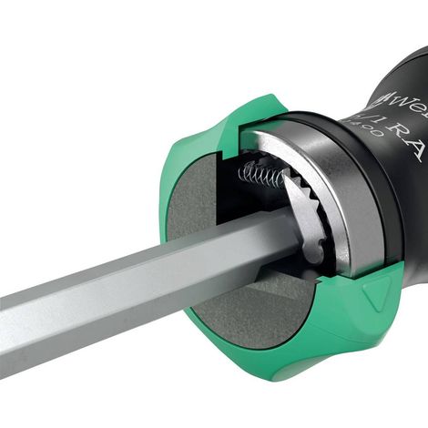 Wera Kraftform Kompakt 27 RA 1 nero e verde attrezzo a mano (1/5)