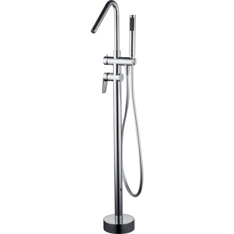 IMEX - grifería monomando exenta de bañera cromada (1/5)