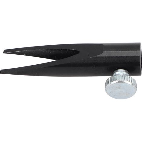 Aiguiseur à sourcils bec de canard avec vis de réglage pour une précision parfaite, taille-crayon noir professionnel. (1/5)