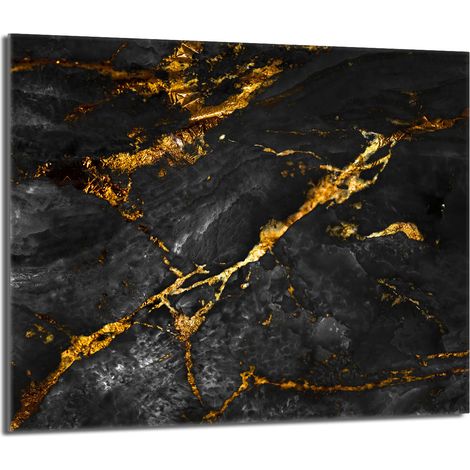 Protezione per piano cottura in vetro 60x52 Marmo (1/5)