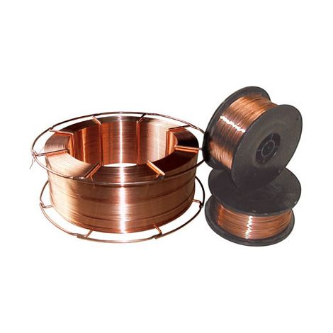 Fil à souder 1 kg - 0,6 mm - Soudure gaz (1/2)