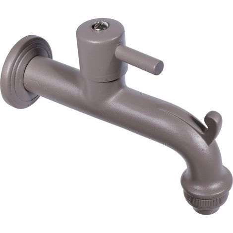 Rubinetto Colorato per Fontana da Giardino in Ottone Belfer RUB/023 Tortora