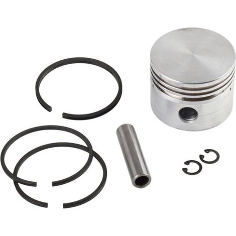 Piston de compresseur d'air en métal de 42 mm avec 3 segments étanches Pièce de rechange durable pour pompe d'atelier (1/5)