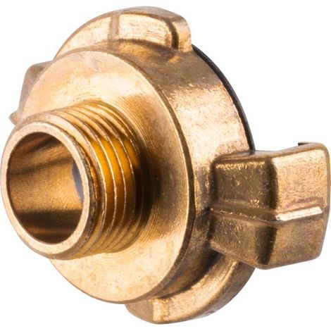 Bajonettadapter Strend Pro Garden, Messing, G3/4" (25 mm), Außengewinde, Garten