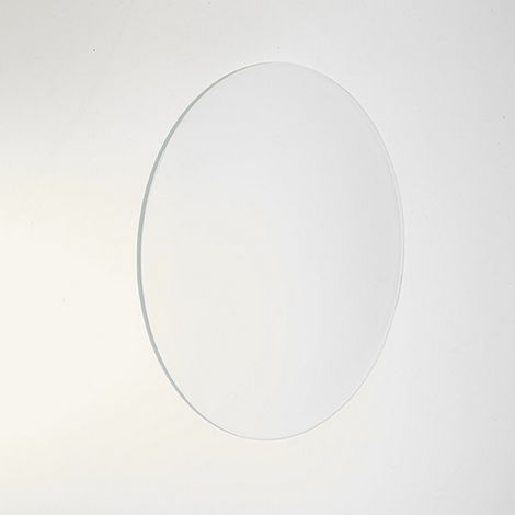 Verre sablé Ø 20 cm pour hublot de porte