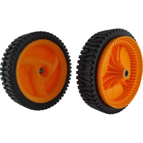 Roue De Traction - 1 Pièce - Pour Tondeuse À Gazon - Compatible Modèles McCulloch M53-160DW M53-190DWA M53-675DWA M55H53HW Partner P40581CMD P4556SM P5551CMD - Poids 1,5 kg (1/4)
