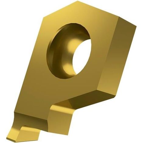 Placa de  corte  intercambiable  ISO  X61  0602-110  L1:6640  Profundidad  1,2mm  recubierta  MT-CVD (1/2)