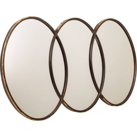 Espejo de metal dorado 103x3.5x60.5 (1/5)