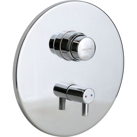 Miscelatore doccia incasso temporizzato con comando a pulsante MCM 900501 Cromo