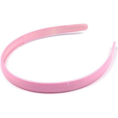 Fascia per capelli M02 - fascia per capelli in plastica rosa Fascia per capelli in plastica rosa M02 (1/2)