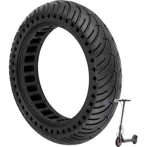 Accessoires de mobilité sur roues, caoutchouc souple, rembourrage amélioré, 1x 8.5 roue" (1/2)
