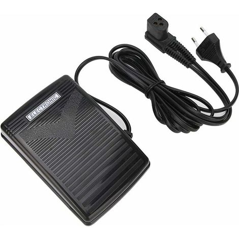 Pédale De Commande Au Pied 220V Avec Cordon D'alimentation Pour Singer 974 (1/4)