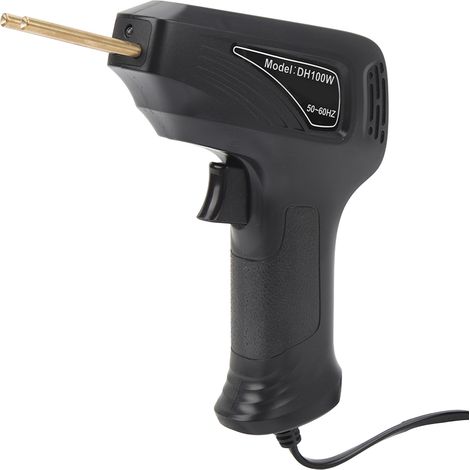 Machine à souder le plastique et le cuivre, kit d'agrafeuse à chaud 100 W pour la réparation de pare-chocs, panneaux, douilles de lampes et anneaux en plastique. Prise UE 220-240 V.