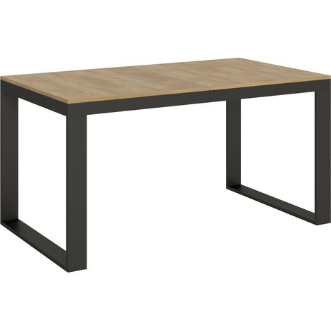 Tavolo Allungabile 160-264x90x80 cm Tecno Evolution Quercia Naturale (1/5)