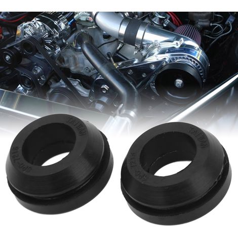 (2 pièces) Valve de reniflard PCV en caoutchouc pour couvercles de soupapes en aluminium pour moteur Chevrolet SBC BBC SBF 350 A96 (28091) (1/5)
